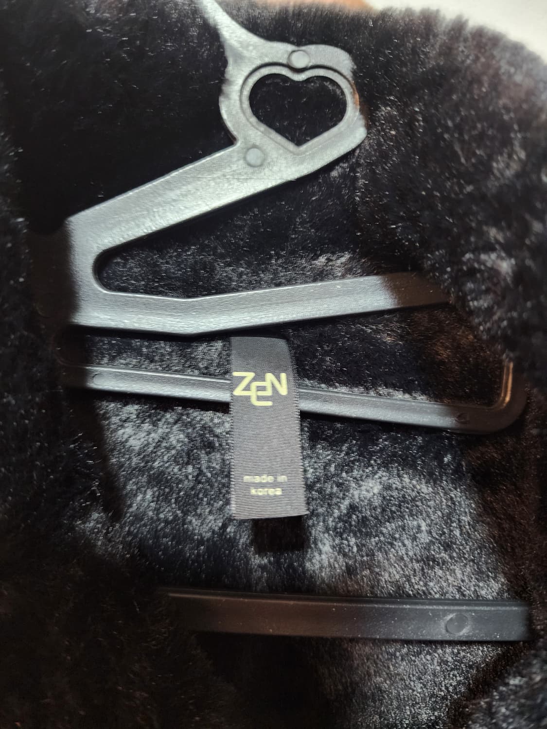 ZEN 블랙 무스탕 자켓 상품이미지5