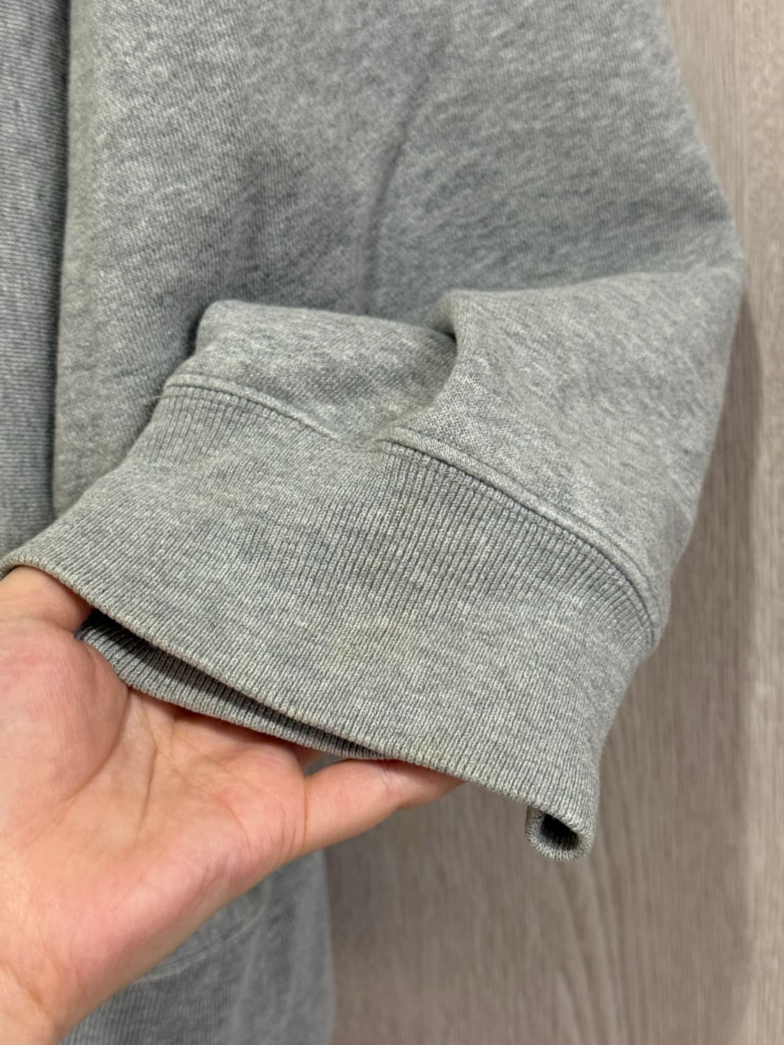 갭 오버핏 그레이 후드 상품이미지6