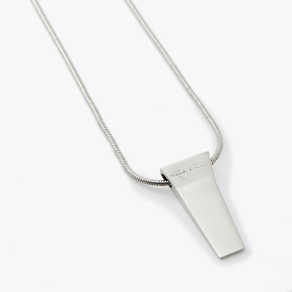 릭오웬스 MINI TRUNK 목걸이/실버 상품이미지5