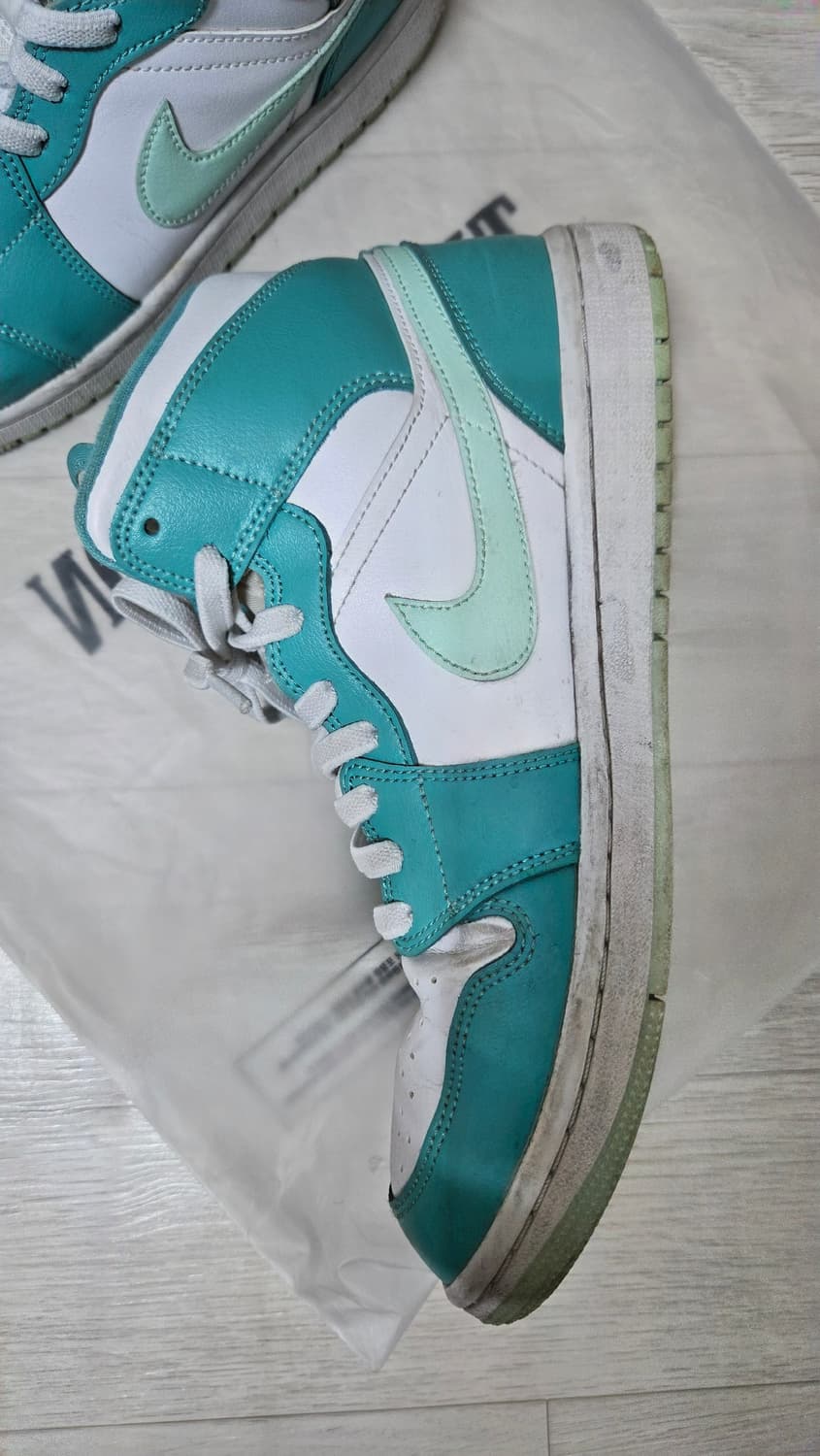 조던 1 미드 워시드 틸 270(여성용) 상품이미지5