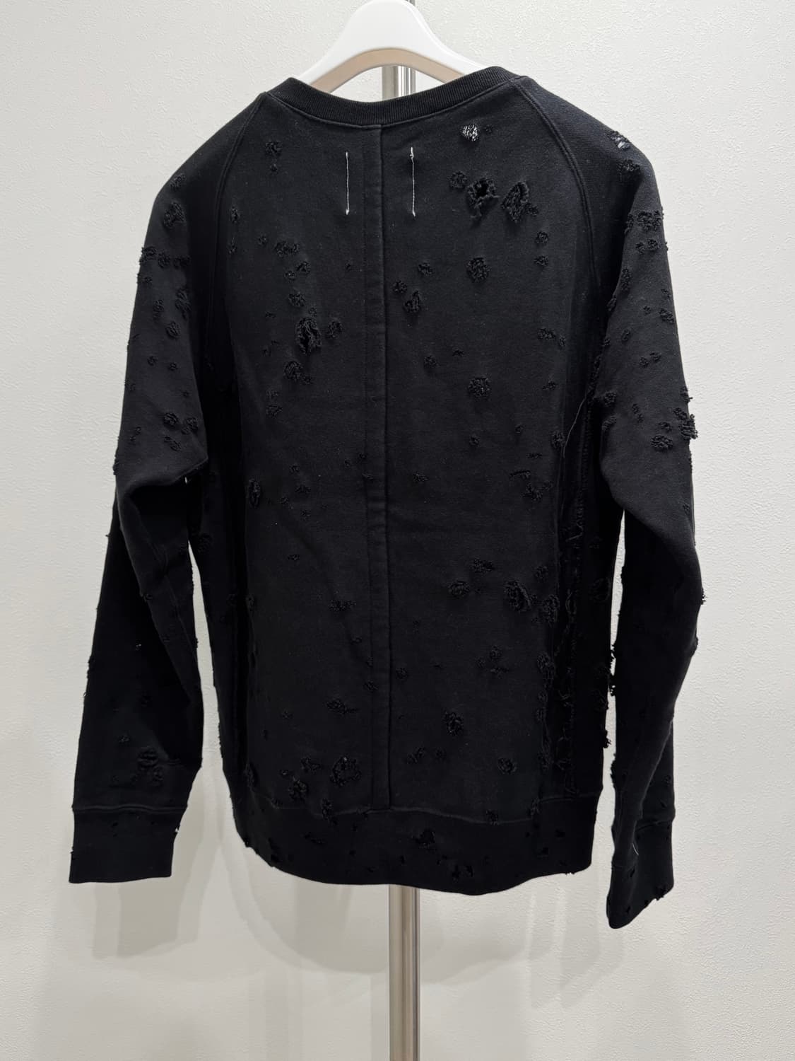 솔로이스트 17ss 그런지 디스트로이드 스웻셔츠 상품이미지4