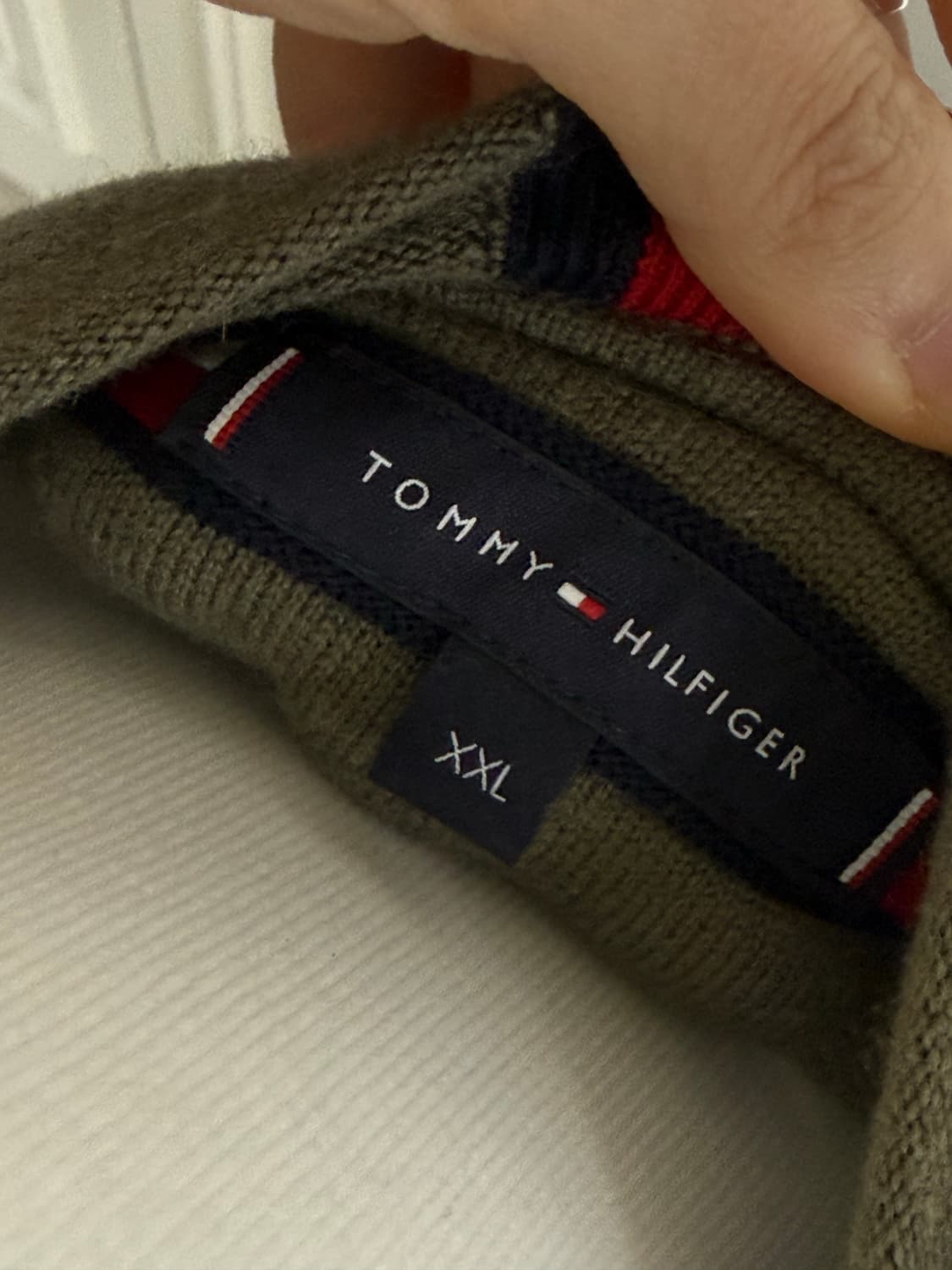 타미 카키 니트 상품이미지4