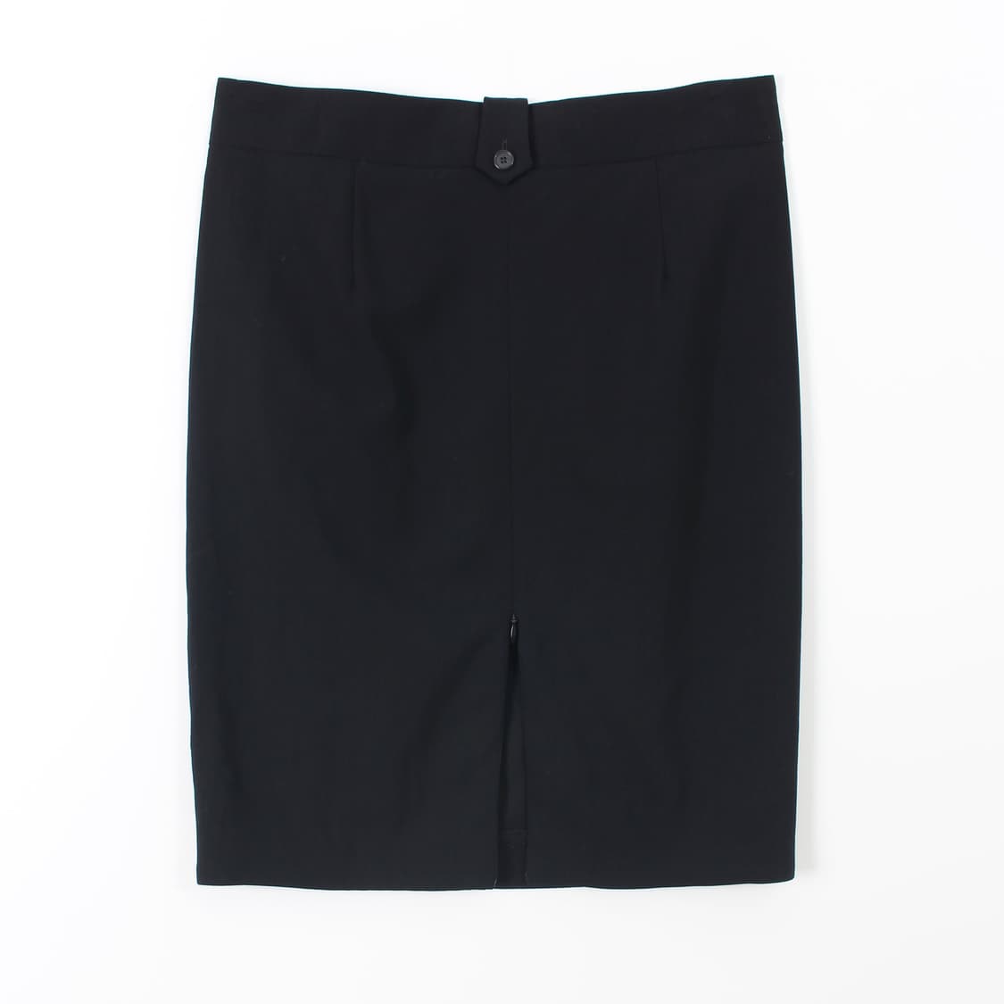 막스마라 S'MaxMara 써머 울 블랙 정장 미디 스커트 상품이미지3