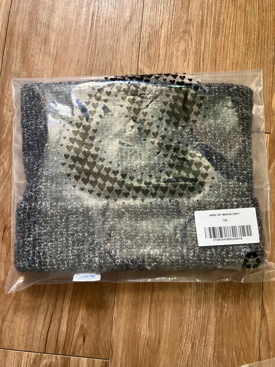 코이세이오 coyseio 와이드 캣 비니 그레이 상품이미지2