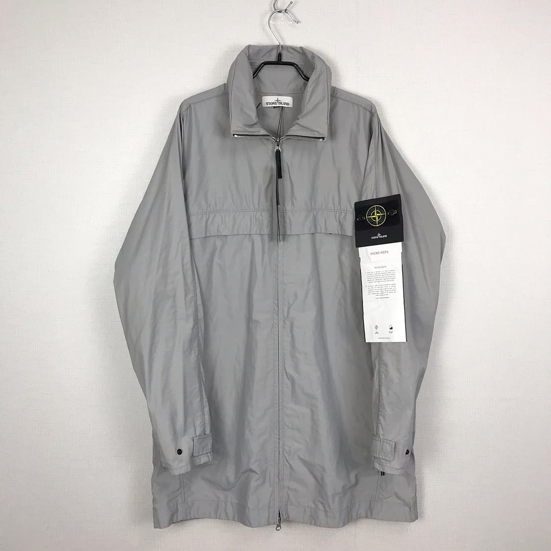 스톤아일랜드 20ss 새상품 히든후드 반코트 롱자켓 L 상품이미지1