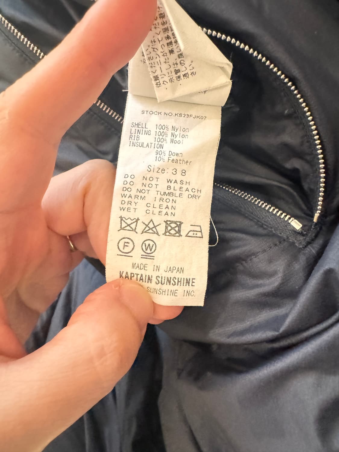 Kaptain sunshine 패딩 상품이미지4