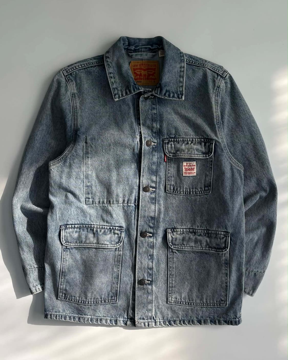 [S] 리바이스 브로드웨이 엔지니어 데님 자켓 상품이미지1
