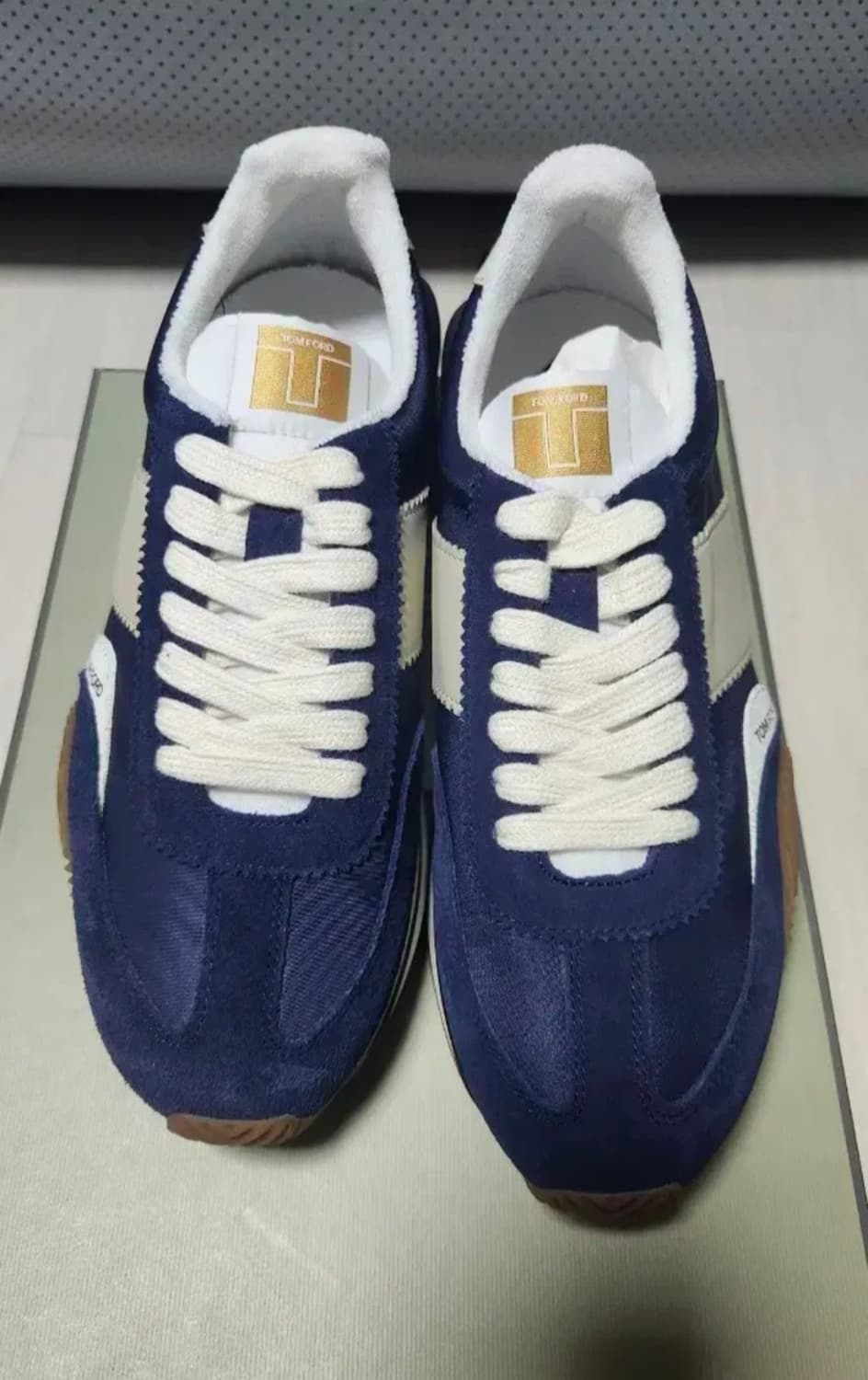 톰포드 제임스 스니커즈 네이비 11 상품이미지2