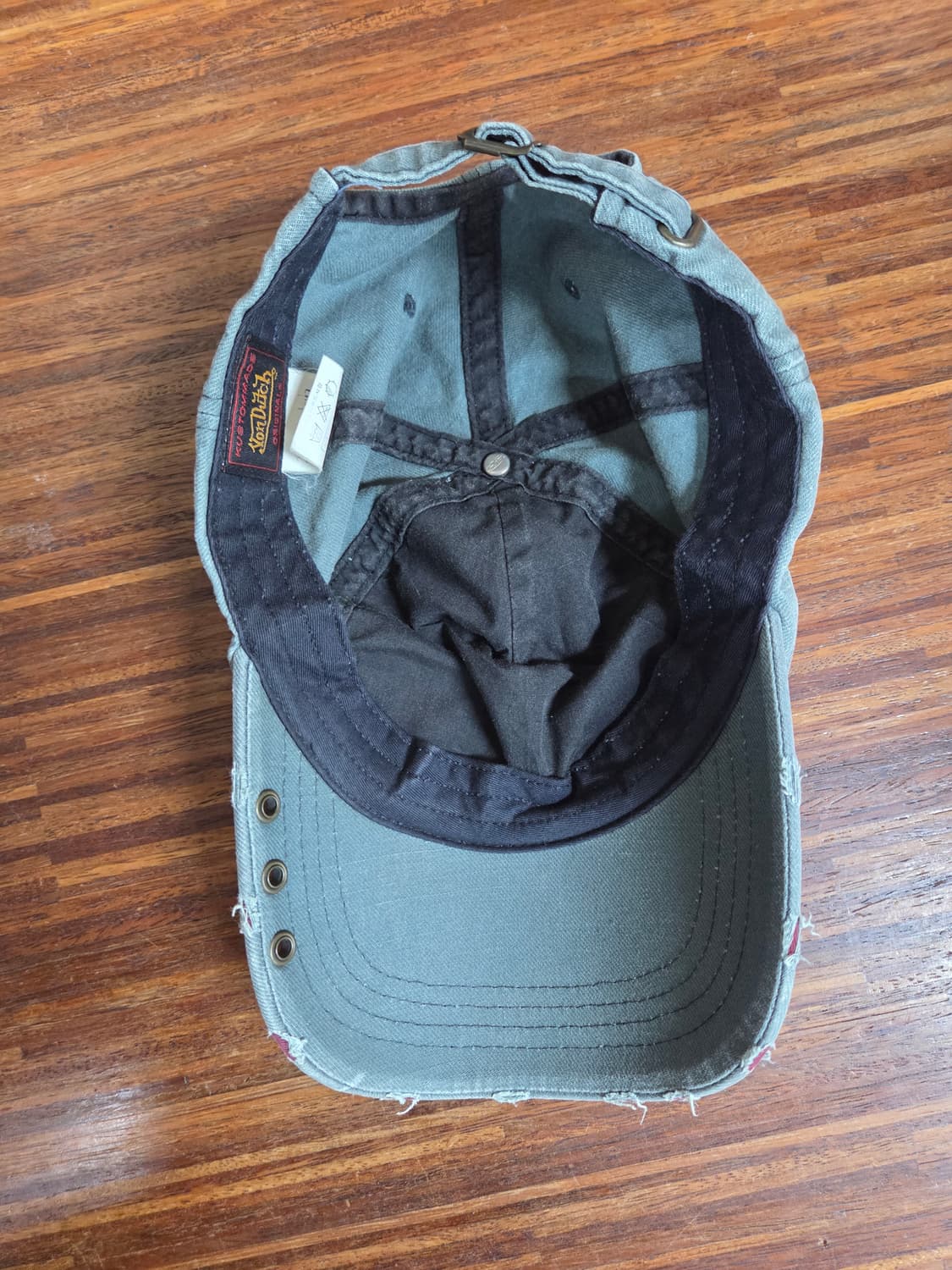 본더치 빈티지 스터드 데미지 모자 프리 상품이미지5