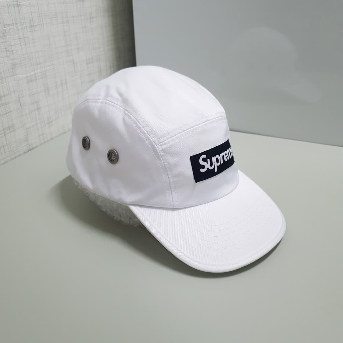 OS) 슈프림 캠프캡 볼캡 모자 화이트 상품이미지2