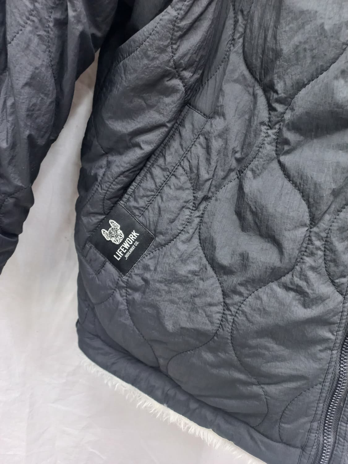 라이프워크 리버시블 후드집업 110 상품이미지5