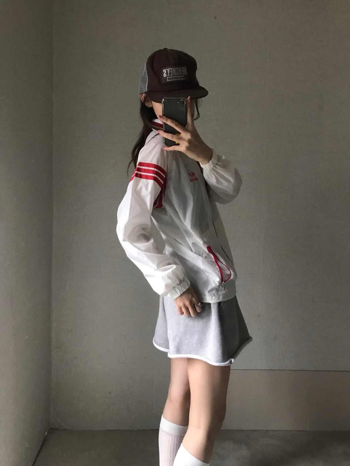 아디다스 80s 데상트 바람막이 상품이미지2