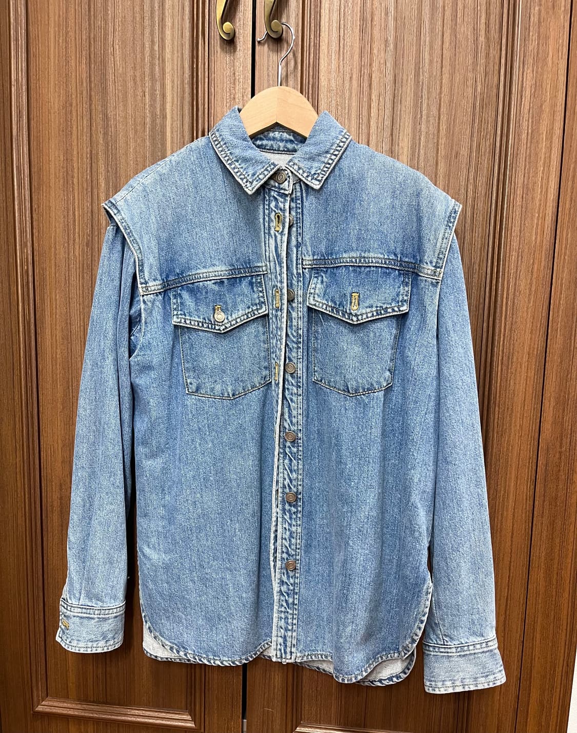 준지 데님 남방 상품이미지1