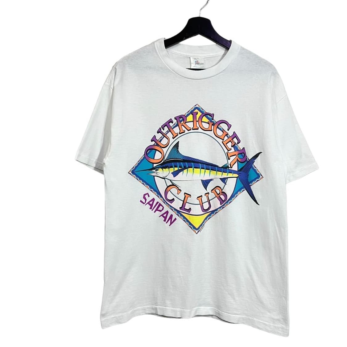 Usa albatross 피시 프린팅 반팔티 상품이미지2