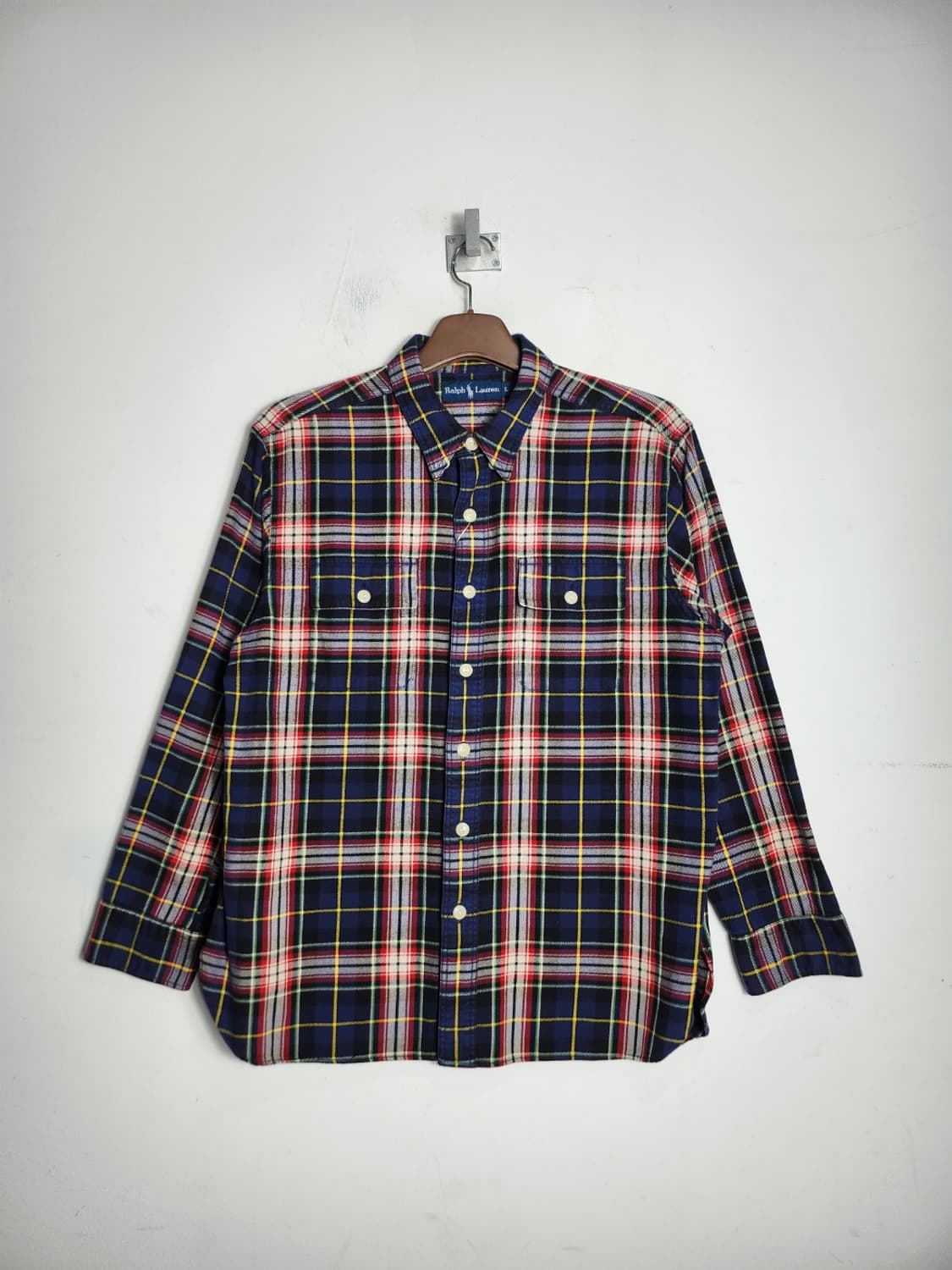 L 폴로 랄프로렌 체크 플란넬 워크셔츠 상품이미지1
