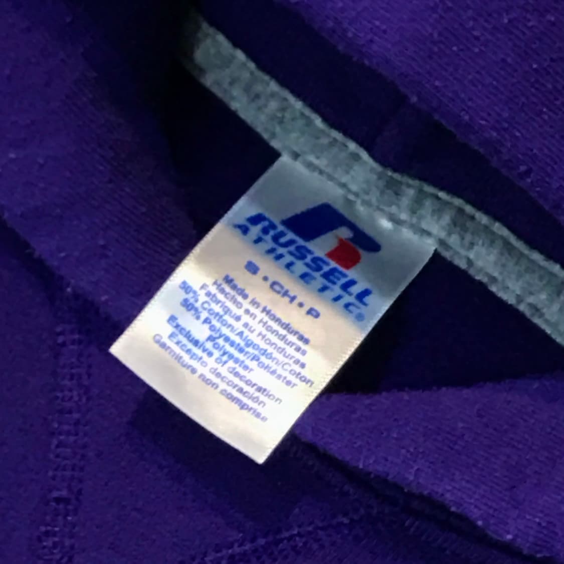 러셀 퍼플 시그니처 로고 기모 후디 남성 102 여성 프리사이즈 상품이미지4