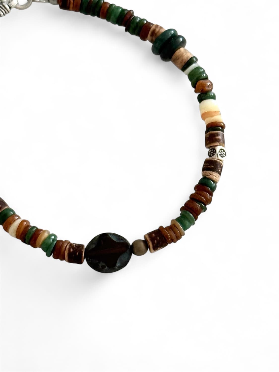 에버그린 쉘 믹스 원석 팔찌 상품이미지5