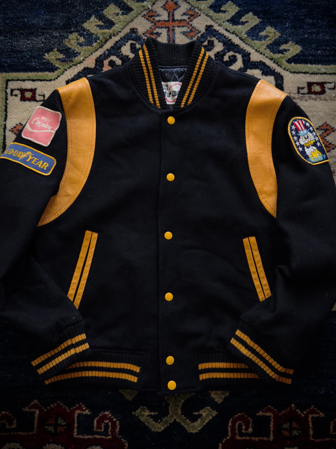 VTG My boy by ssk teddy wool varsity 상품이미지3