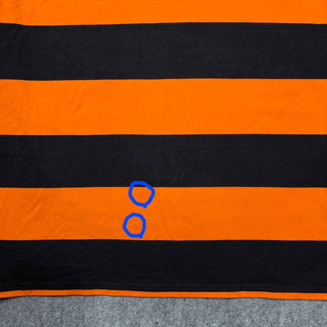 디스이즈네버댓 스트라이프 스펠로고 반팔티 L 상품이미지4