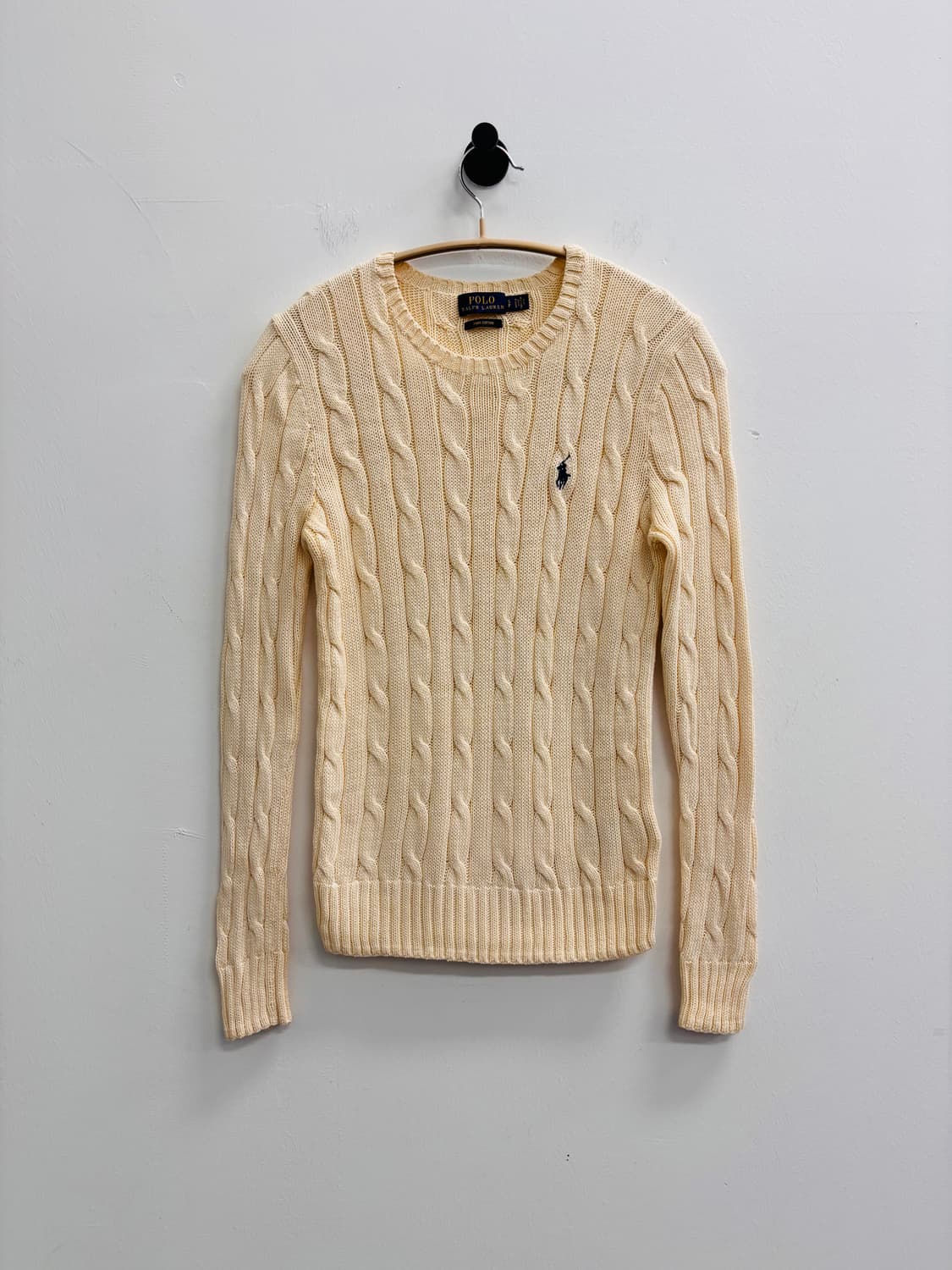 폴로 랄프로렌(Polo Ralph Lauren) 피마 코튼 케이블 니트 상품이미지1