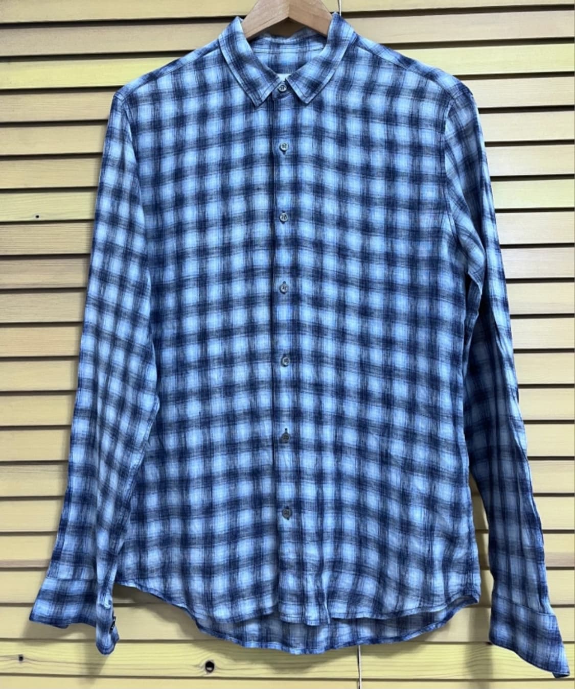 솔리드옴므 남성 체크린넨셔츠
 상품이미지1