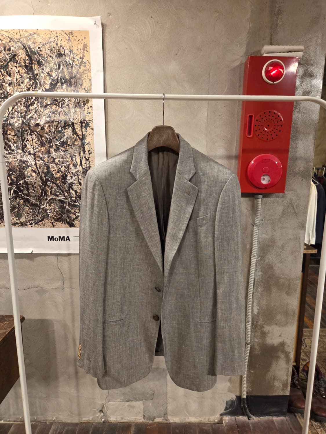 아르마니 꼴레지오니 린넨 자켓 상품이미지1