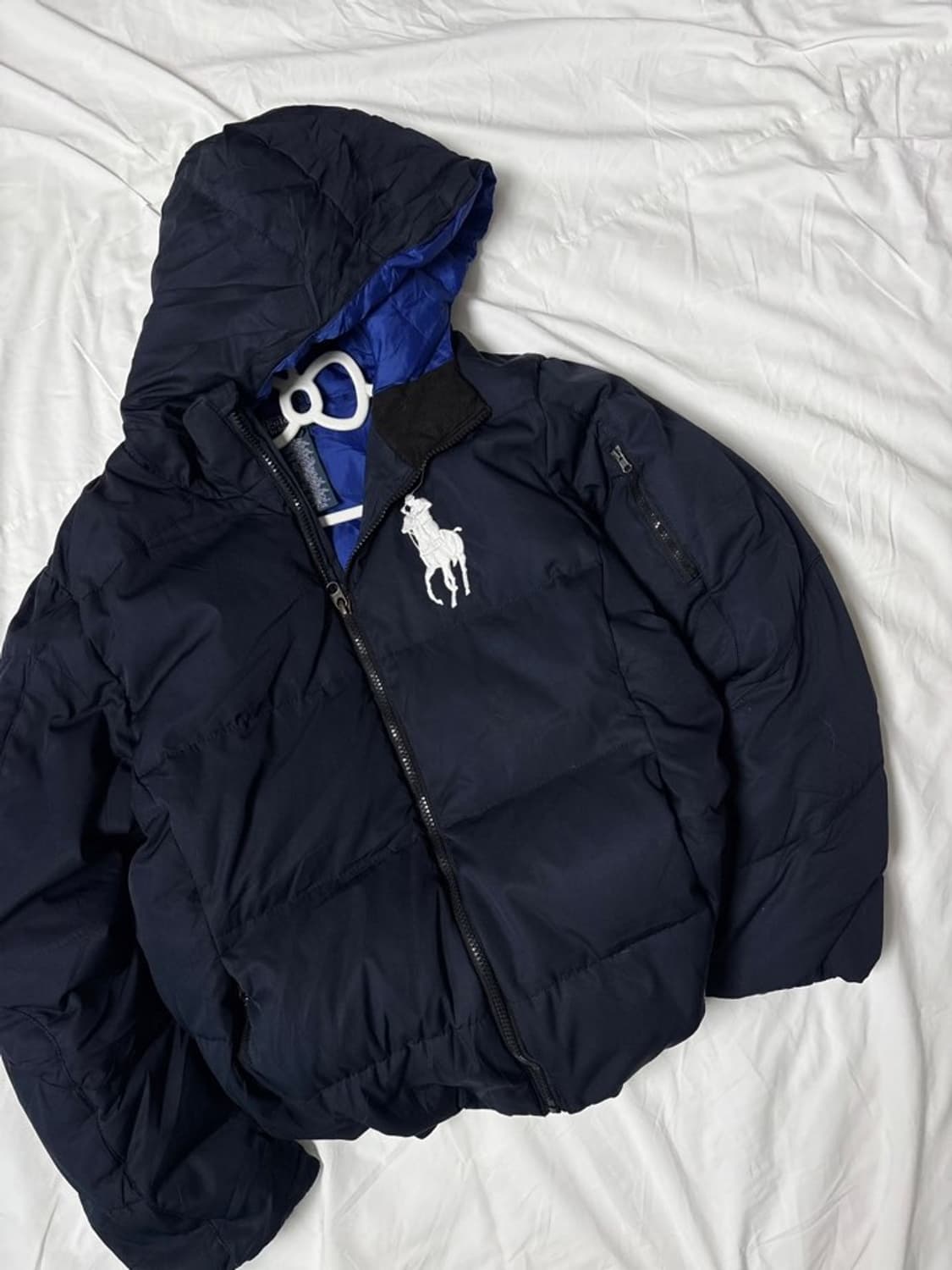 폴로 빅포니 네이비 패딩 상품이미지2