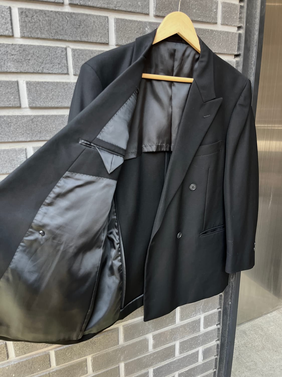 더블브레스트 블레이저 블랙 상품이미지8