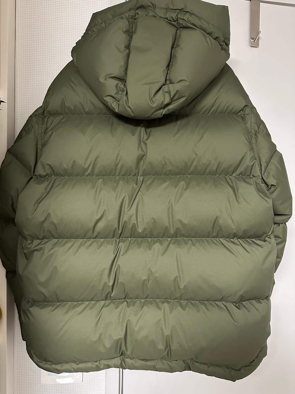 이스트로그 raf 라프 다운 패딩 (올리브 카키) XL 판매 상품이미지5