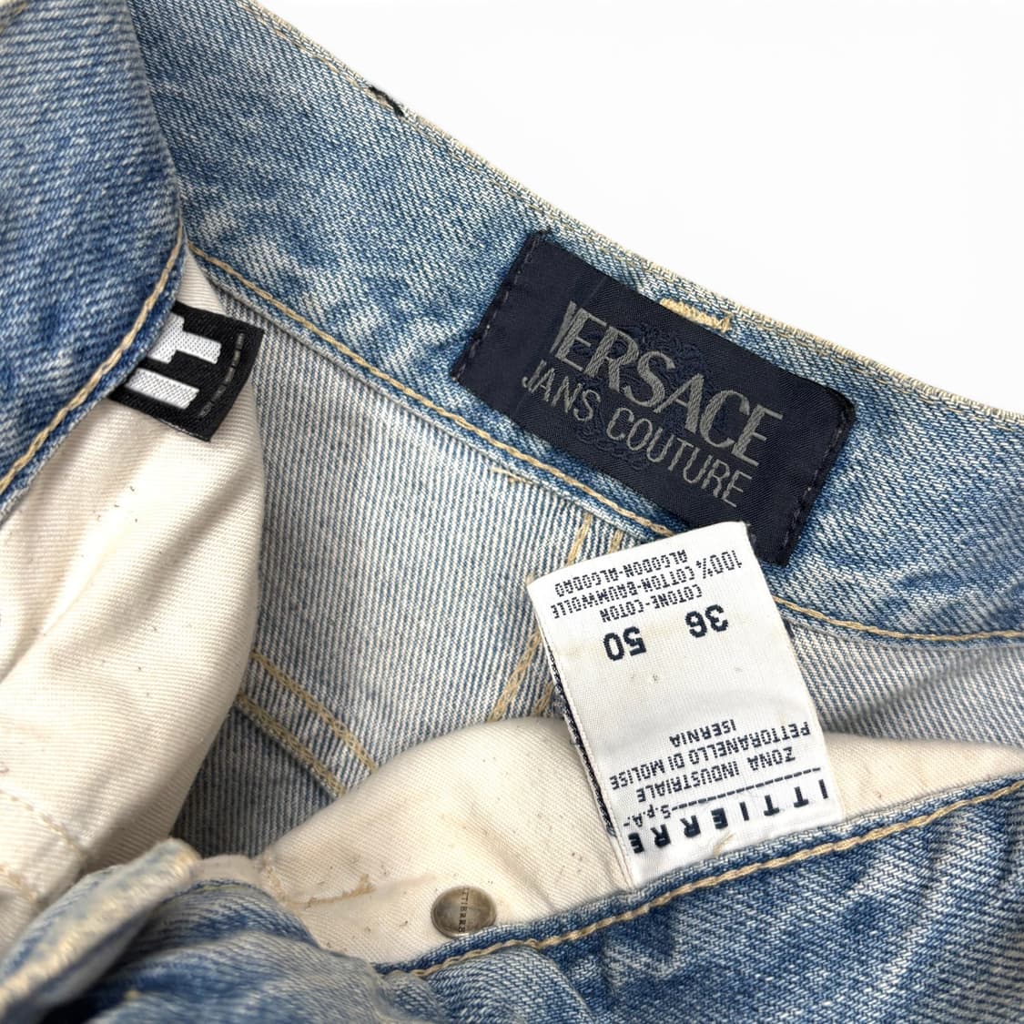 90's 베르사체 데님 팬츠 상품이미지8