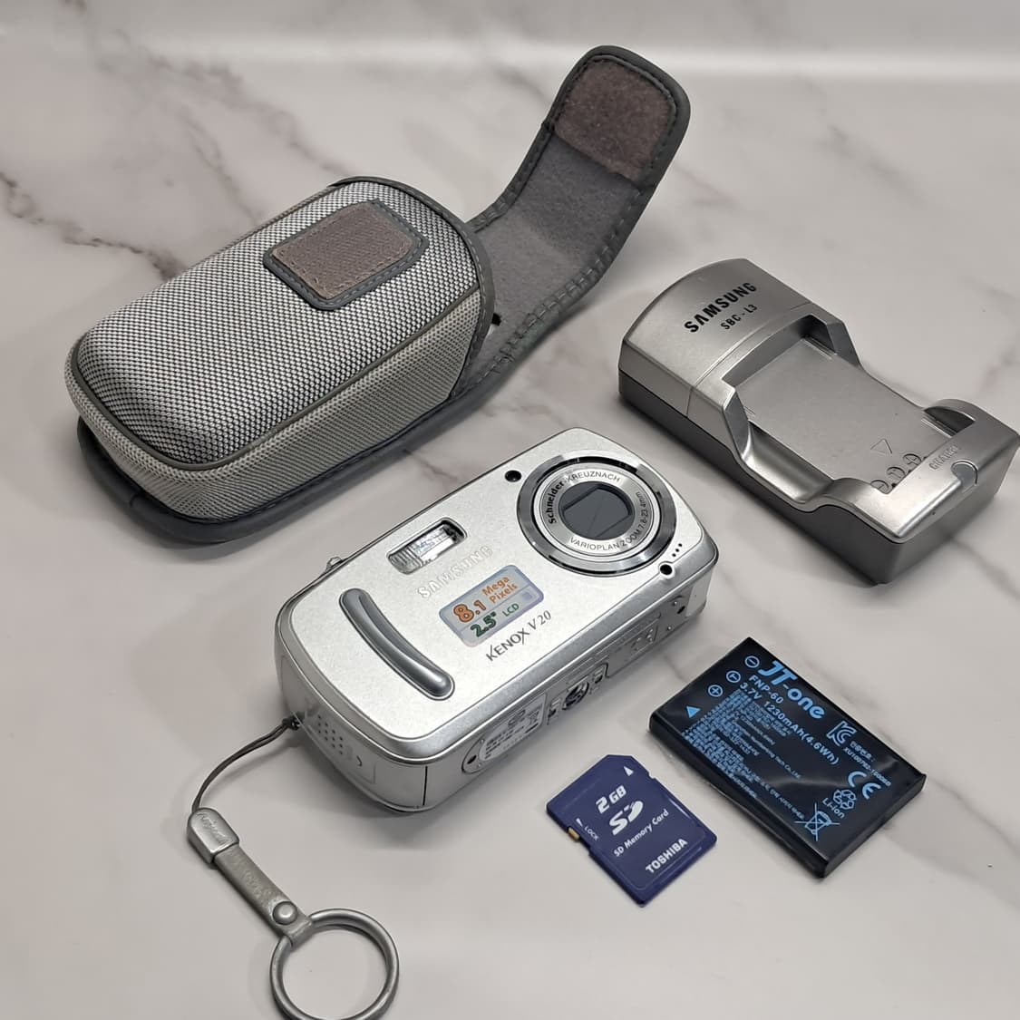 레트로 감성! 삼성 케녹스 V20 실버 빈티지 디카 상품이미지8