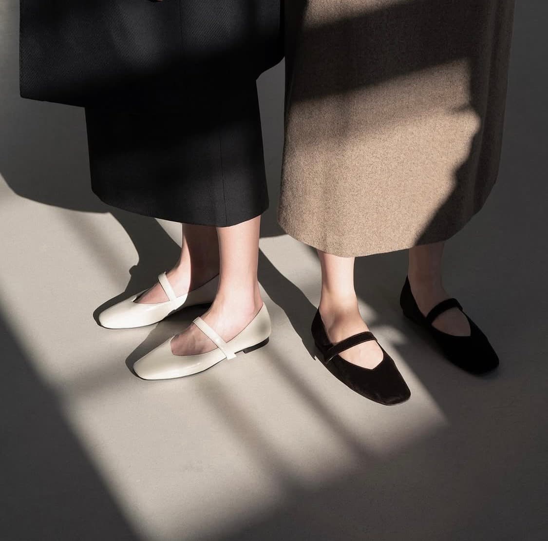 ROH SEOUL 메리제인 플랫슈즈 아이보리 상품이미지1