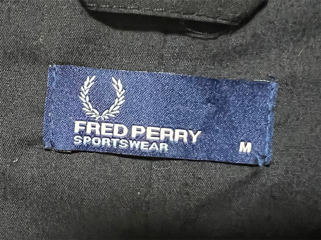 프레드페리 남자 모직 하프자켓 블랙 M 95 상품이미지3