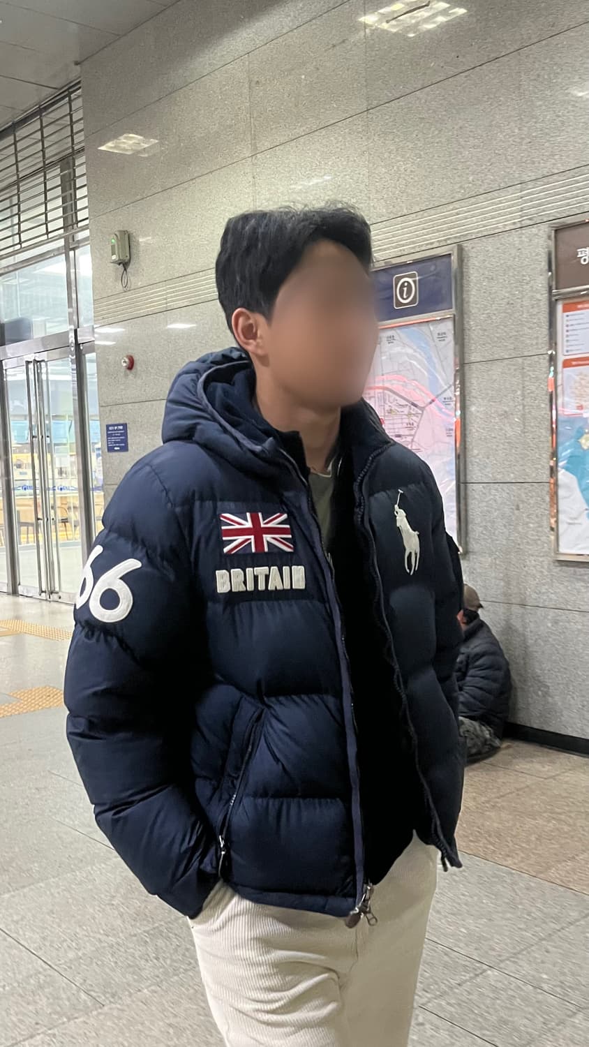 폴로 빅포니 브리튼 패딩 L 상품이미지1