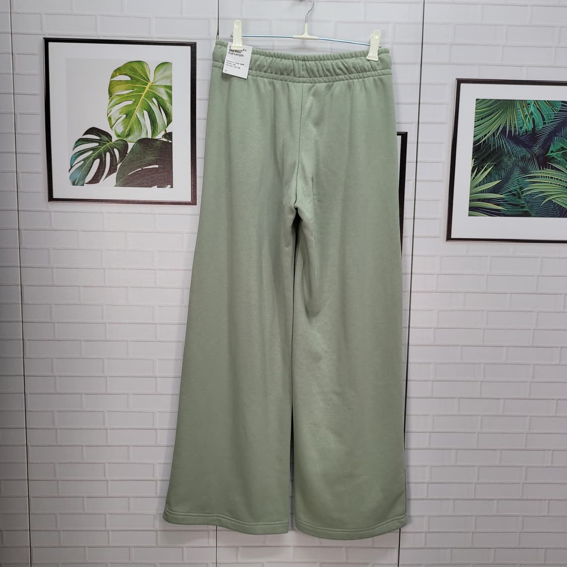 나이키 우먼스 클럽 플리스 와이드 기모 팬츠 65(S) 사이즈 새상품 상품이미지5