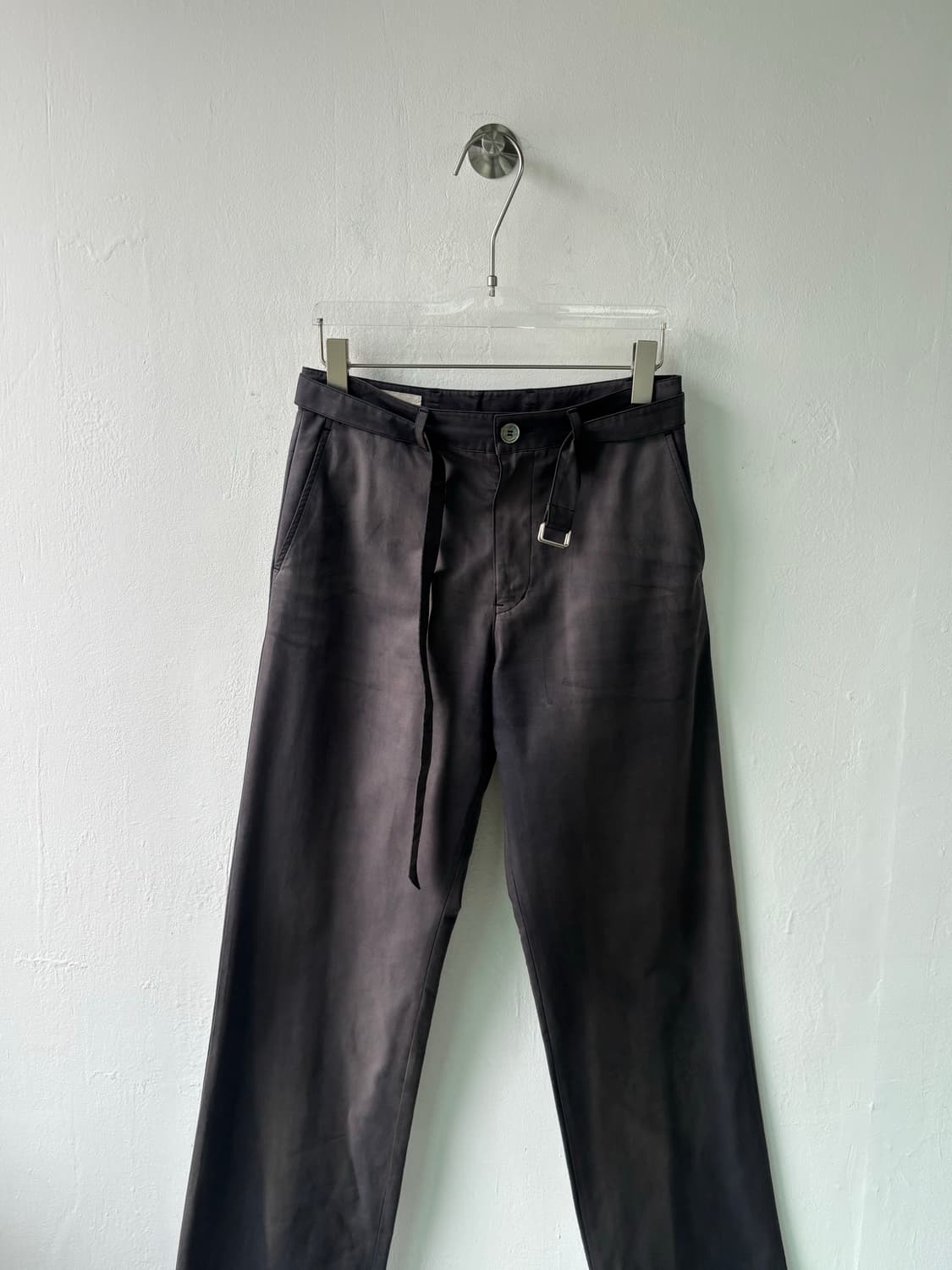 지용킴 썬페이딩 벨티드 트라우저 상품이미지4