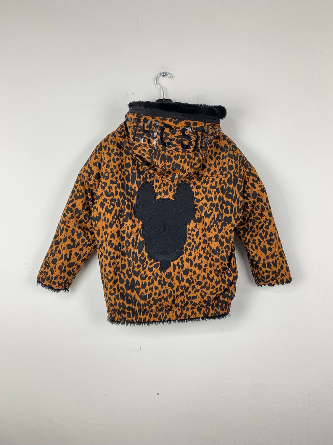 라이프워크 리버시블 퍼 레오파드 후디드 패딩 상품이미지4