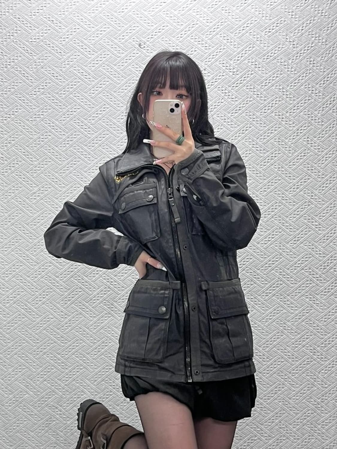 슈퍼드라이 스트릿 펑크 사파리 밀리터리 워크 헌팅 자켓 S C11211 상품이미지2