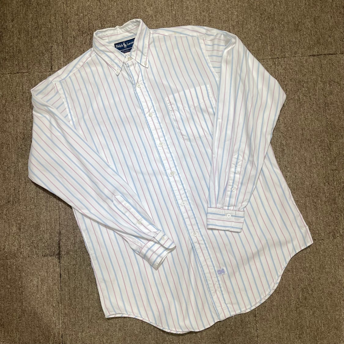 (15 1/2-34) USA POLO 폴로 랄프로렌 스트라이프 셔츠 상품이미지1