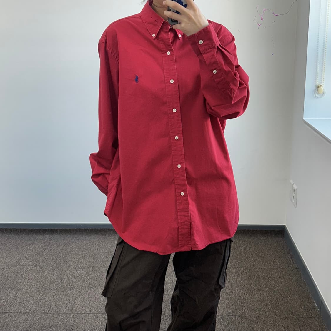 Polo 폴로 블루포니 레드 셔츠 상품이미지1