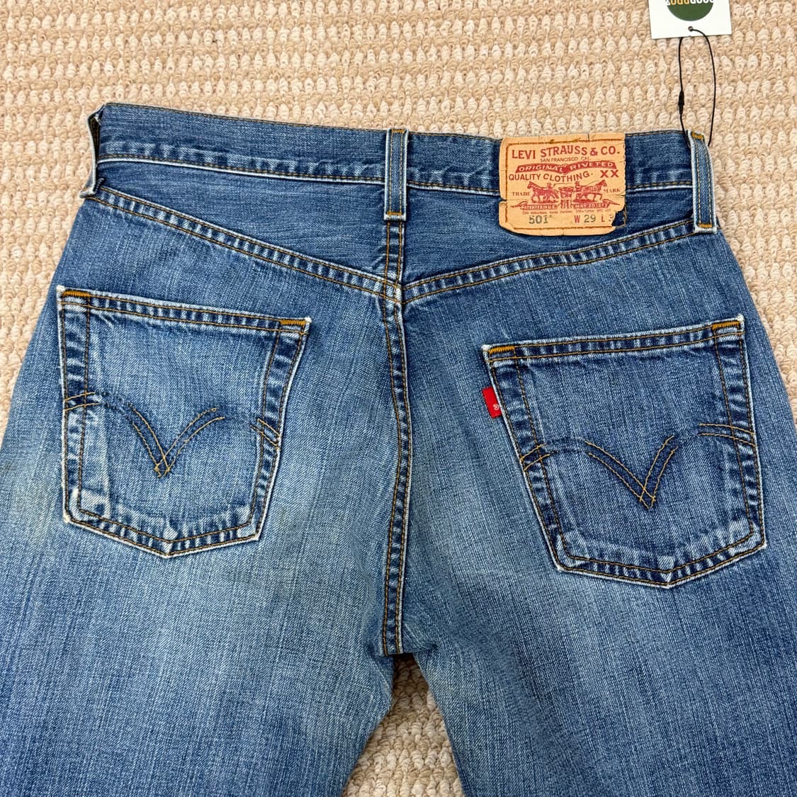 리바이스 501 데님 팬츠 청바지 (4) 상품이미지7