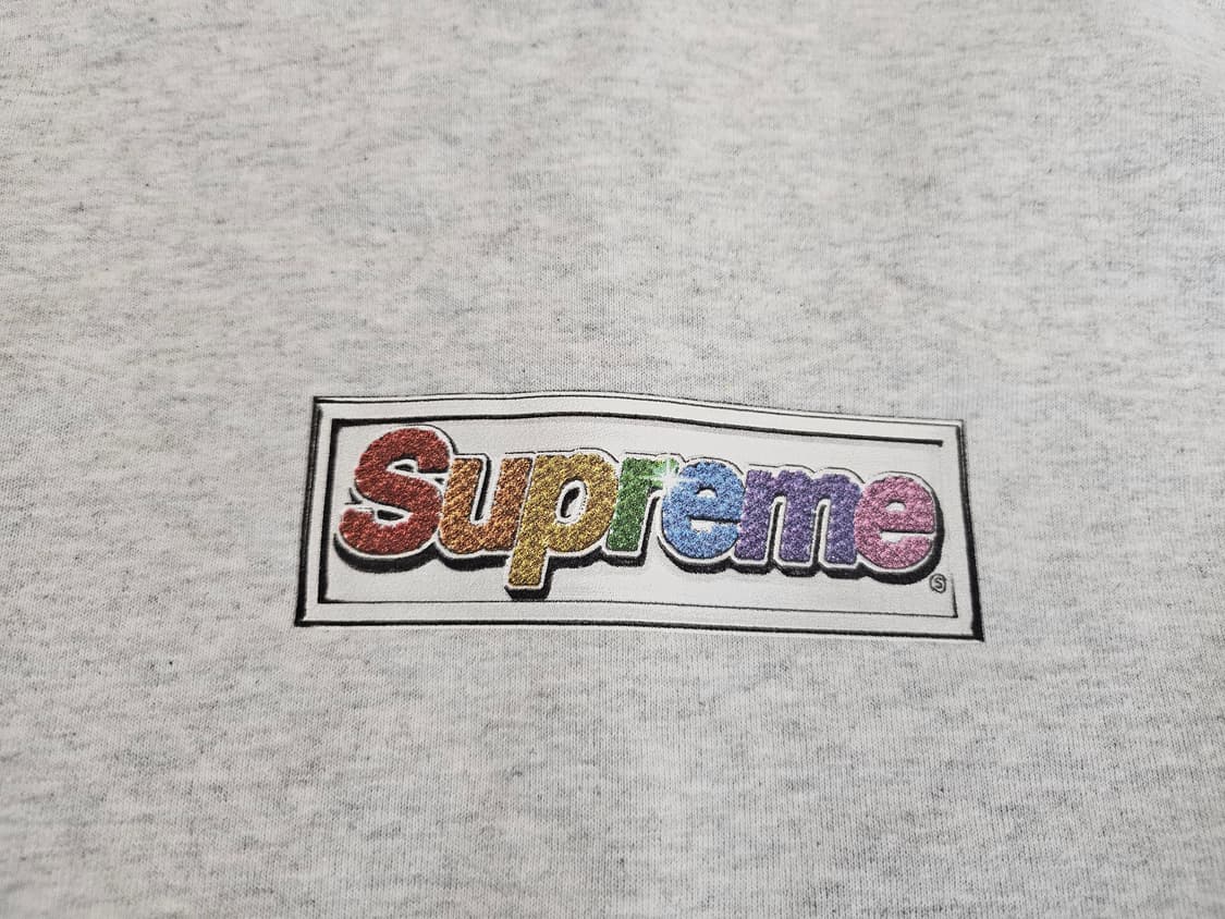 슈프림 블링박스로고 후드 XL 상품이미지3