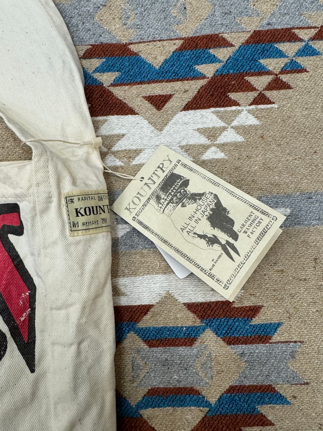 [OS] 캐피탈 코튼 트윌 컨트리 팩토리 북 백 키나리 상품이미지2