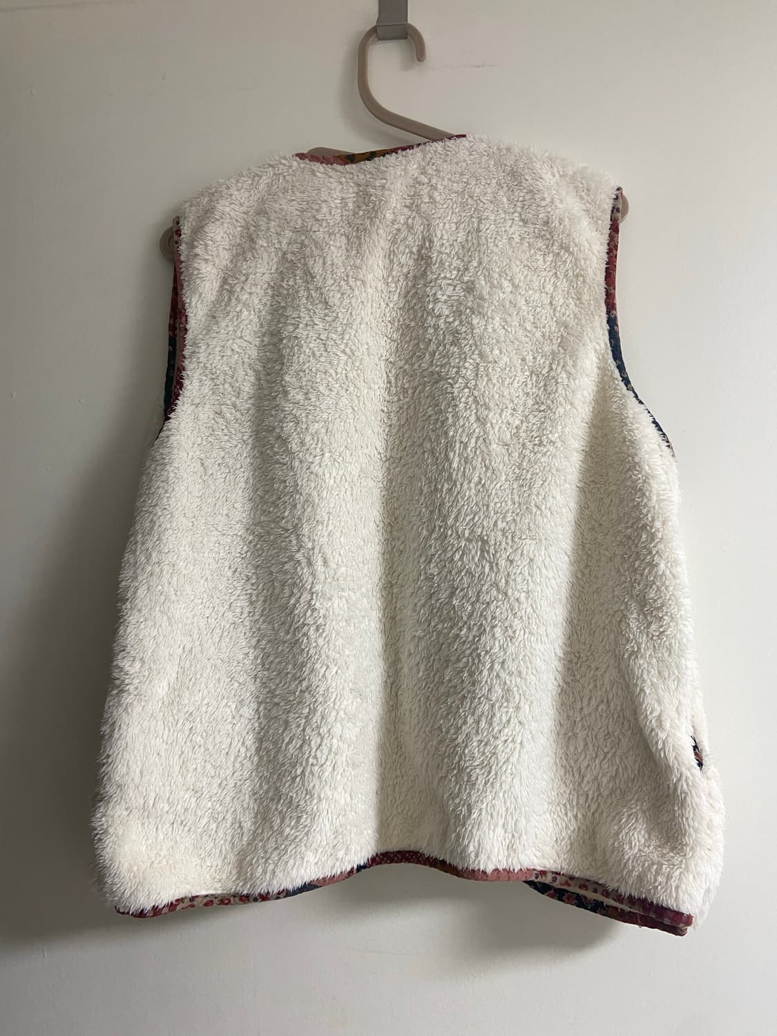 모리 양털 패치 조끼 베스트 상품이미지2