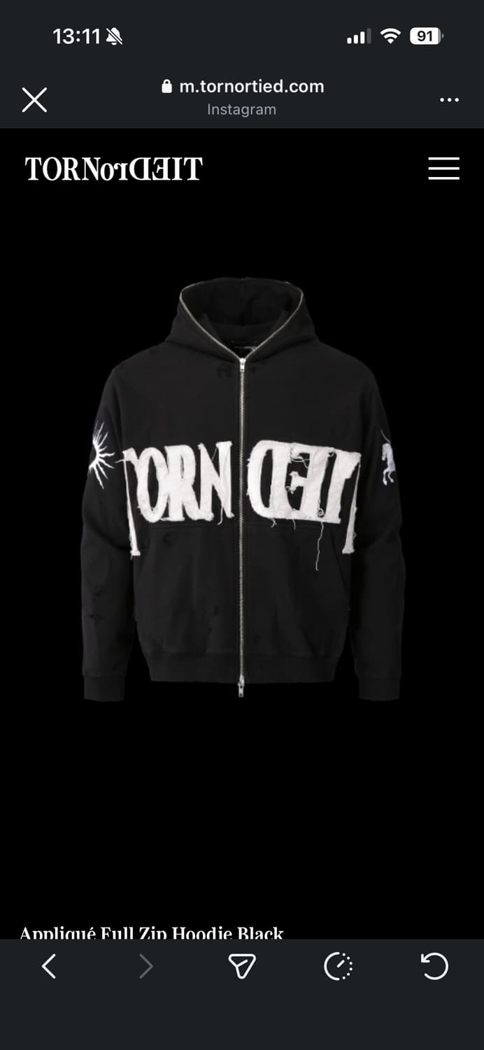 tornortied 후드집업 상품이미지1