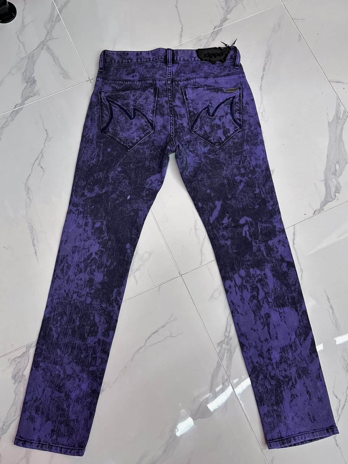 •ZIPPO jeans 슬림핏 펑크스타일 팬츠 상품이미지4