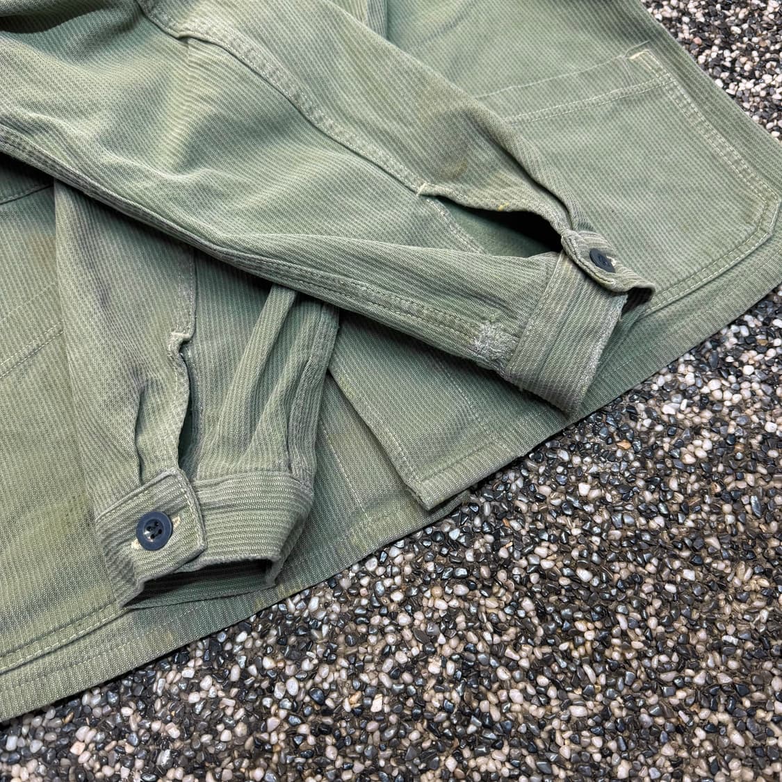 빈티지 프렌치 워크 자켓 (M)   상품이미지4