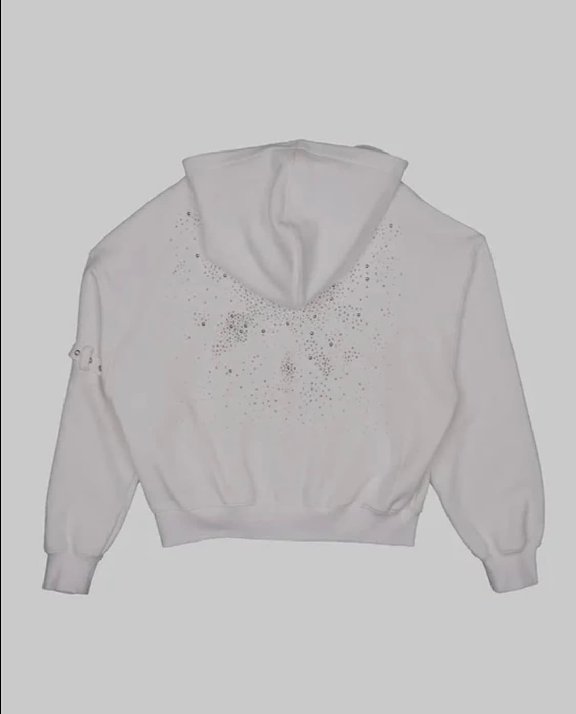 데어드 백스터드 후드집업 화이트 상품이미지3