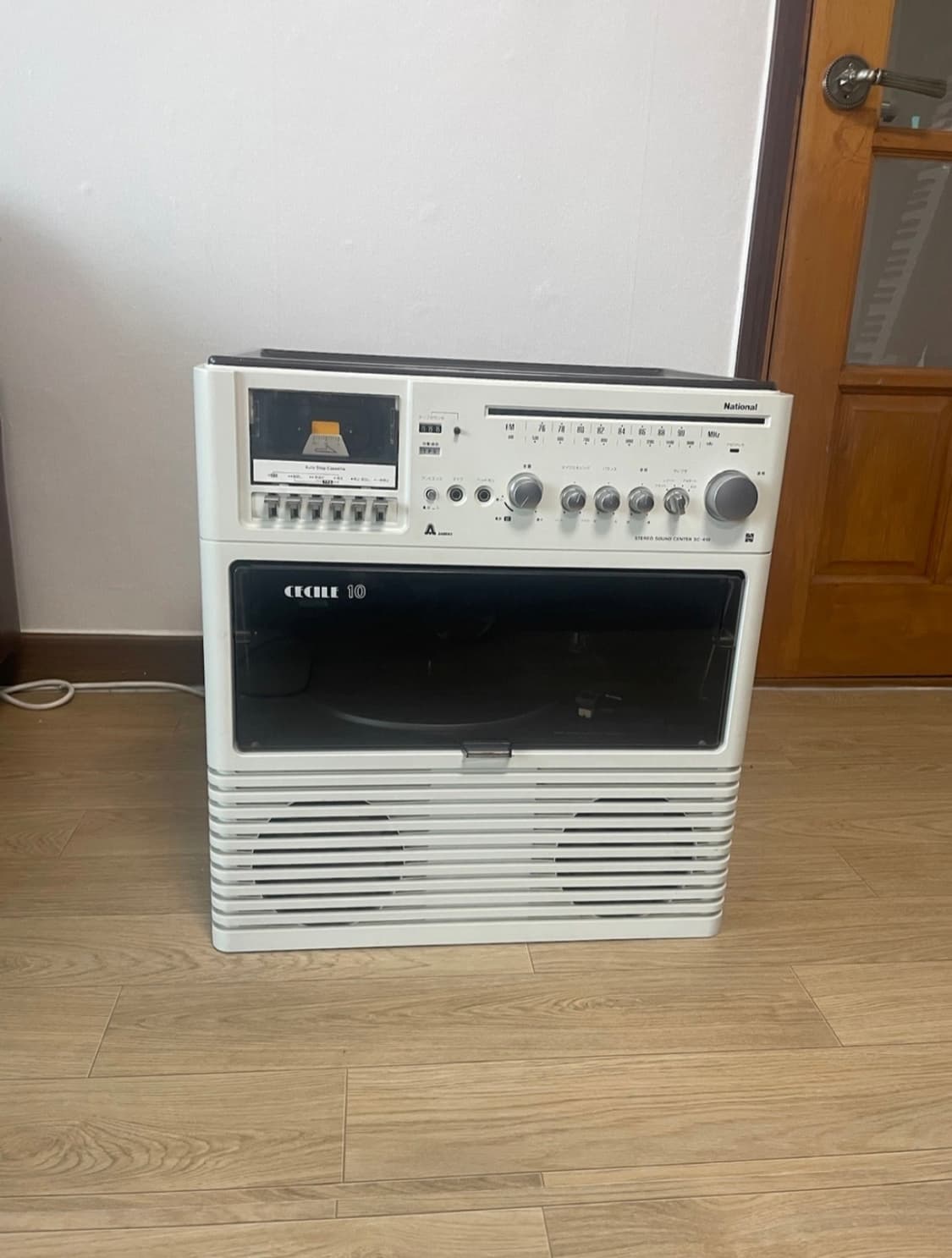 내셔널 SC-410 LP 턴테이블 판매합니다 상품이미지1