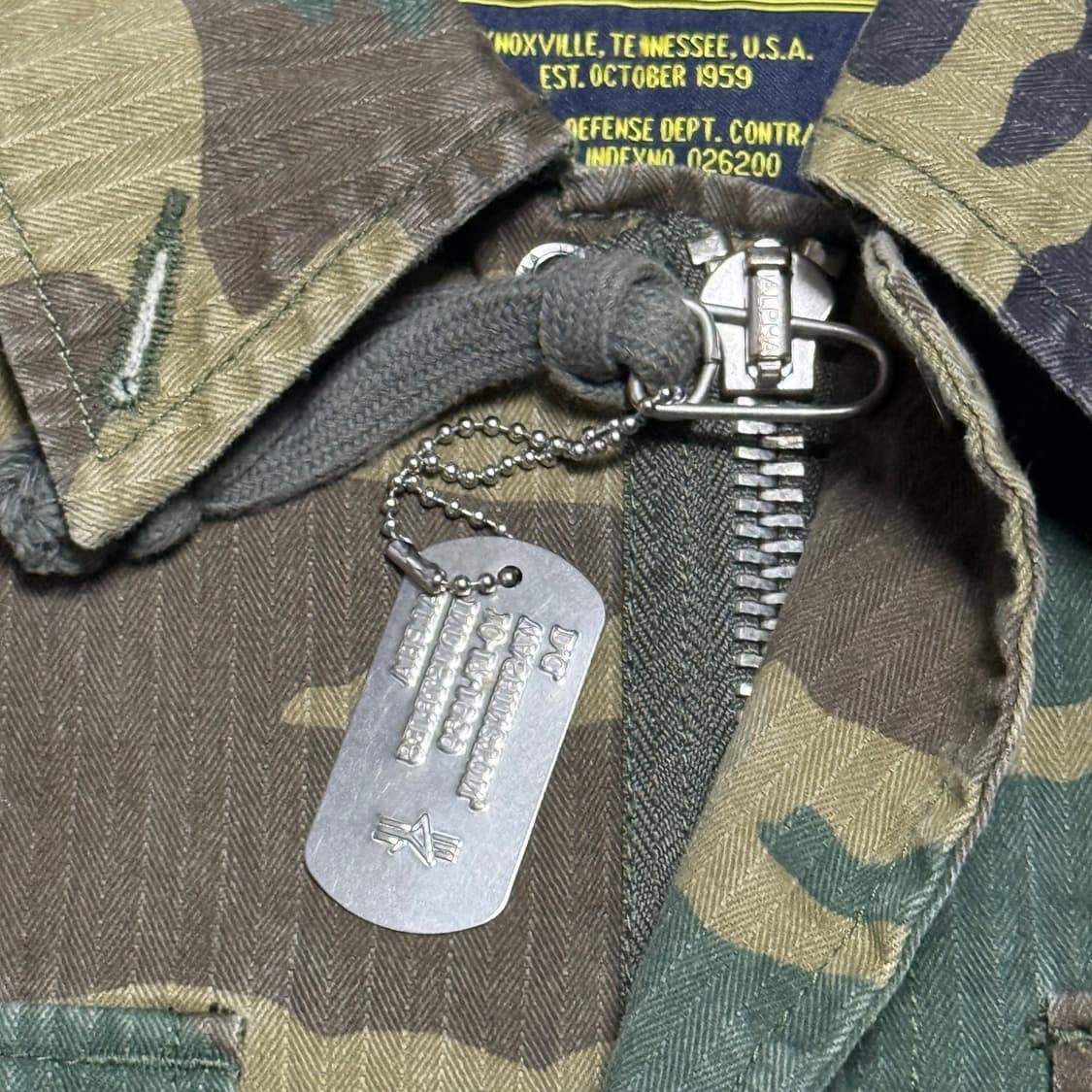 S 알파인더스트리 우드 랜드 월드 투어 필드 자켓 상품이미지4